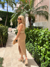 Load image into Gallery viewer, Beach Day Ribbed Dress