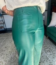 Load image into Gallery viewer, Feeling Festive Faux Leather Pants