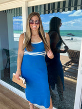 Load image into Gallery viewer, Beach Day Ribbed Dress