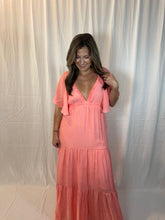 Load image into Gallery viewer, Chic Coral Dress