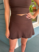 Load image into Gallery viewer, Mocha Moment Skort
