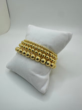 Load image into Gallery viewer, Classic Gold Beaded Bracelet
