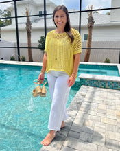 Load image into Gallery viewer, Soak Up The Sun Crochet Top