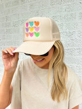 Load image into Gallery viewer, Heart Foam Trucker Hat