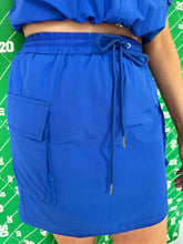 Load image into Gallery viewer, Blue It Out Proportion Skirt