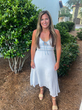 Load image into Gallery viewer, Carefree White Midi Dress