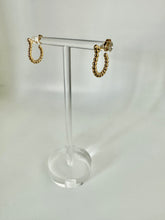 Load image into Gallery viewer, Textured U Shape Hoops