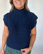 Load image into Gallery viewer, Navy Lane Sweater