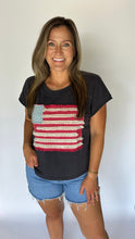 Load image into Gallery viewer, Vintage Flag Top