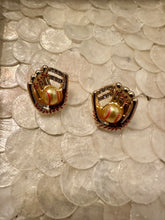 Load image into Gallery viewer, Sports Glove and Ball Earrings