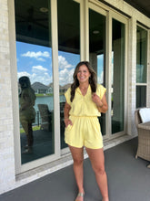 Load image into Gallery viewer, Creamy Yellow Romper