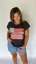 Load image into Gallery viewer, Vintage Flag Top
