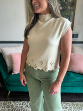 Load image into Gallery viewer, Embroidered Sweater Top