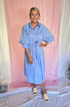 Load image into Gallery viewer, I'm Blue Without You Midi Dress