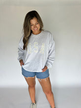 Load image into Gallery viewer, Floral Freedom Sweatshirt