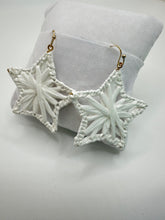 Load image into Gallery viewer, Wrapped Raffia Star Shape Earrings