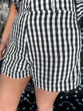 Load image into Gallery viewer, Sweetly Checked Shorts