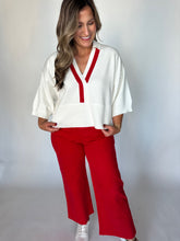 Load image into Gallery viewer, Varsity Charm Sweater