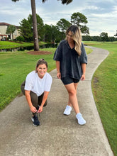 Load image into Gallery viewer, Charcoal Move It Biker Shorts