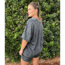 Load image into Gallery viewer, Charcoal Move It Biker Shorts