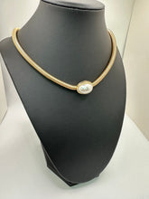 Load image into Gallery viewer, Oval Pearl Necklace
