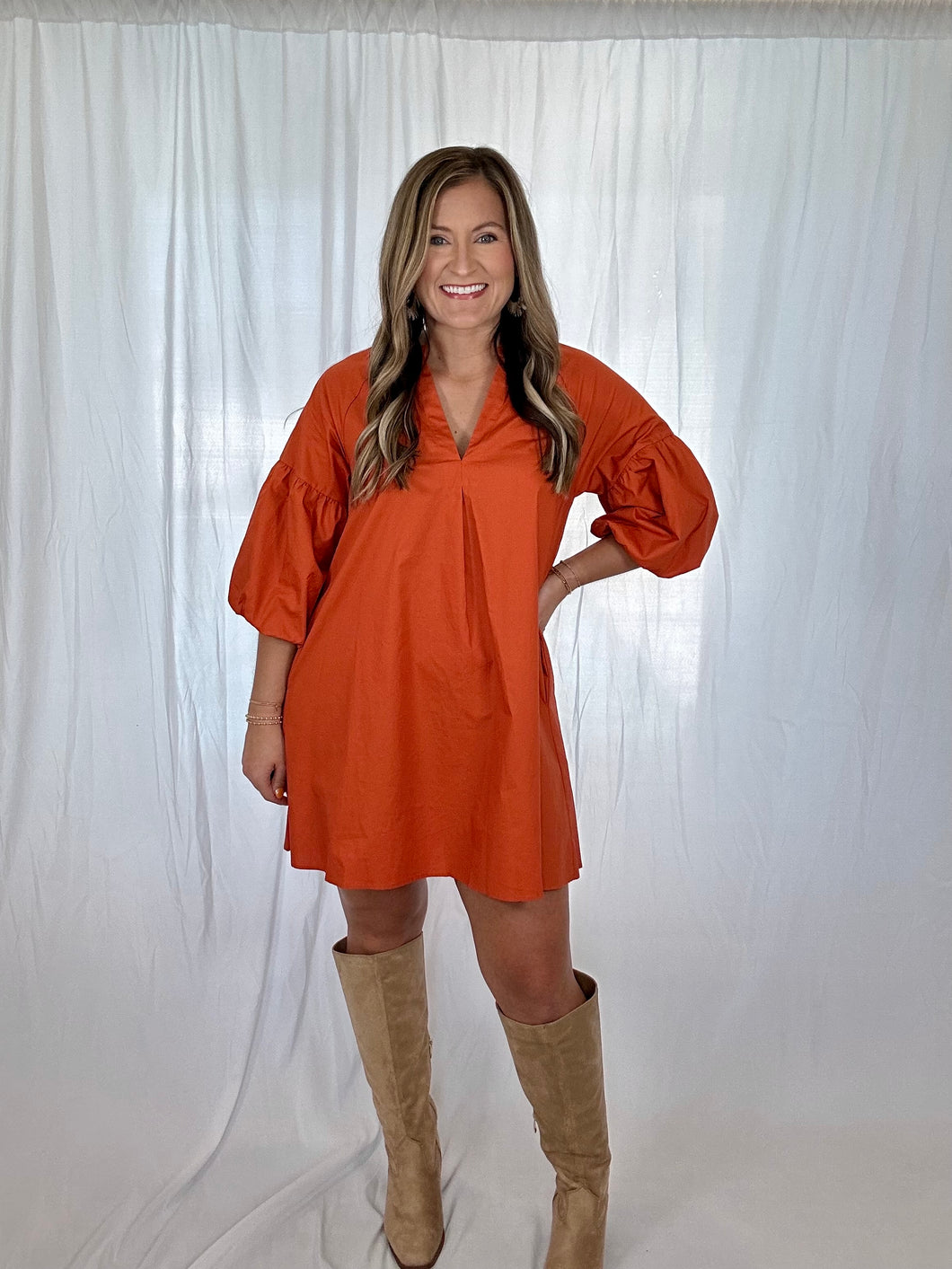 Knock The Rust Off Shift Dress