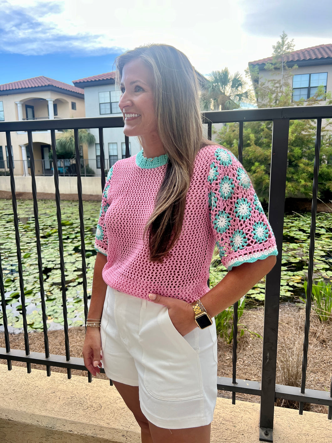 Summer Day Crochet Top