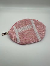 Load image into Gallery viewer, Football Beaded Coin Purse
