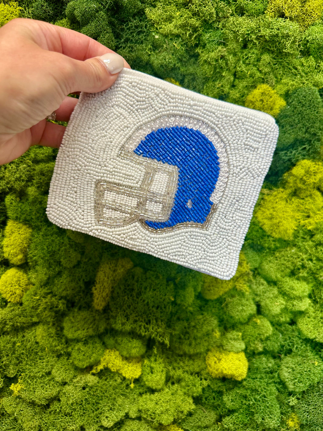 Football Helmet Coin Pouch