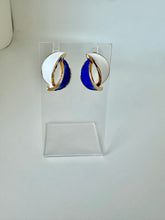Load image into Gallery viewer, Gameday Double Crescent Earrings
