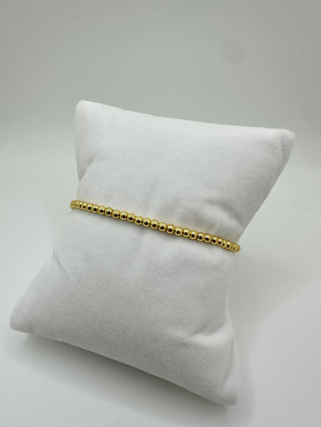 Classic Gold Beaded Bracelet