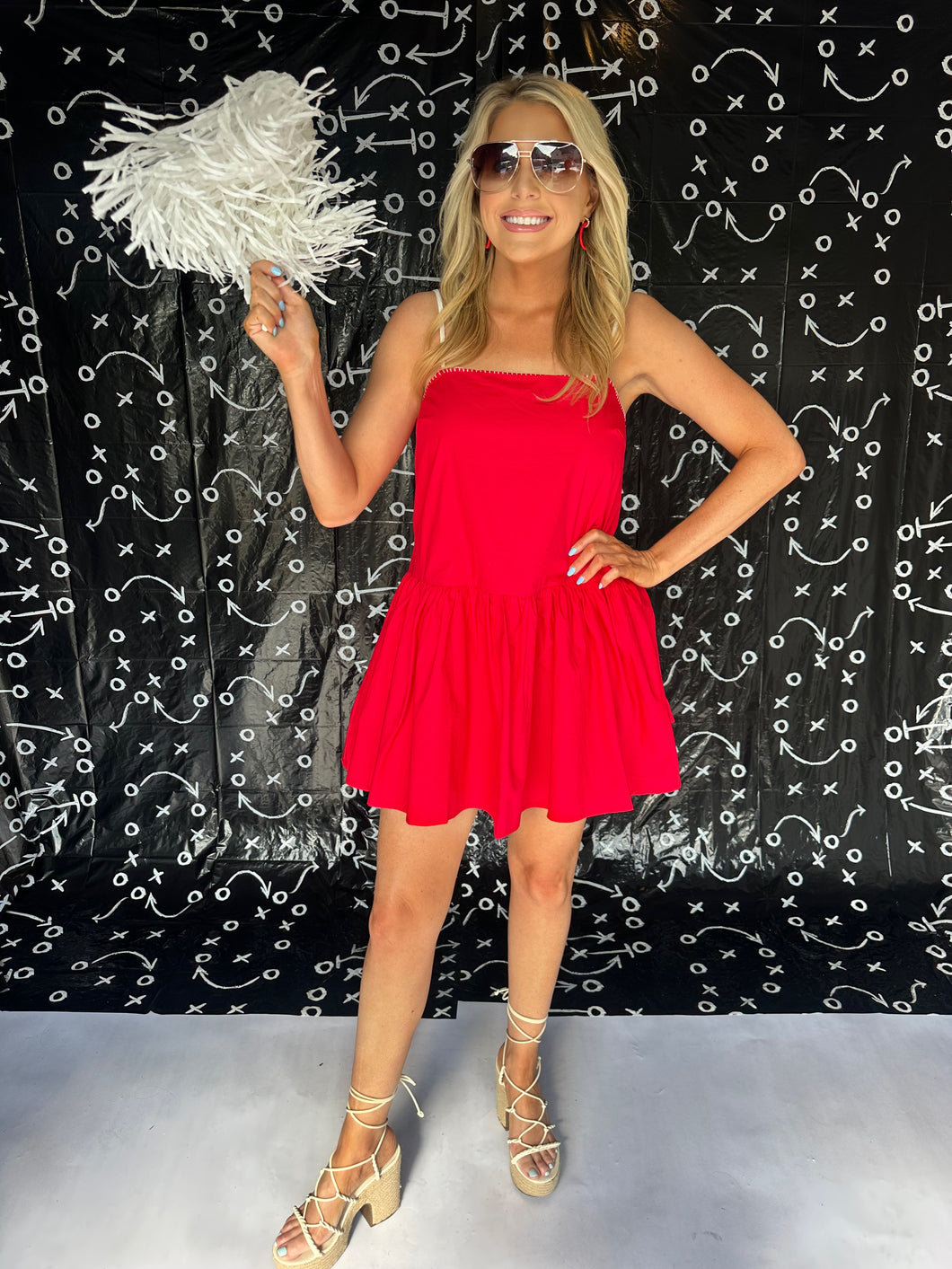 Cherry Trace Dress