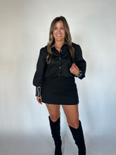 Load image into Gallery viewer, The Midnight Detail Blouse
