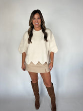 Load image into Gallery viewer, The Sweet Scallop Sweater
