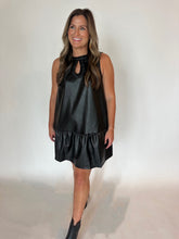Load image into Gallery viewer, The Clean Cut Leather Dress
