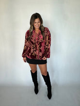 Load image into Gallery viewer, Velvet Rosewater Top
