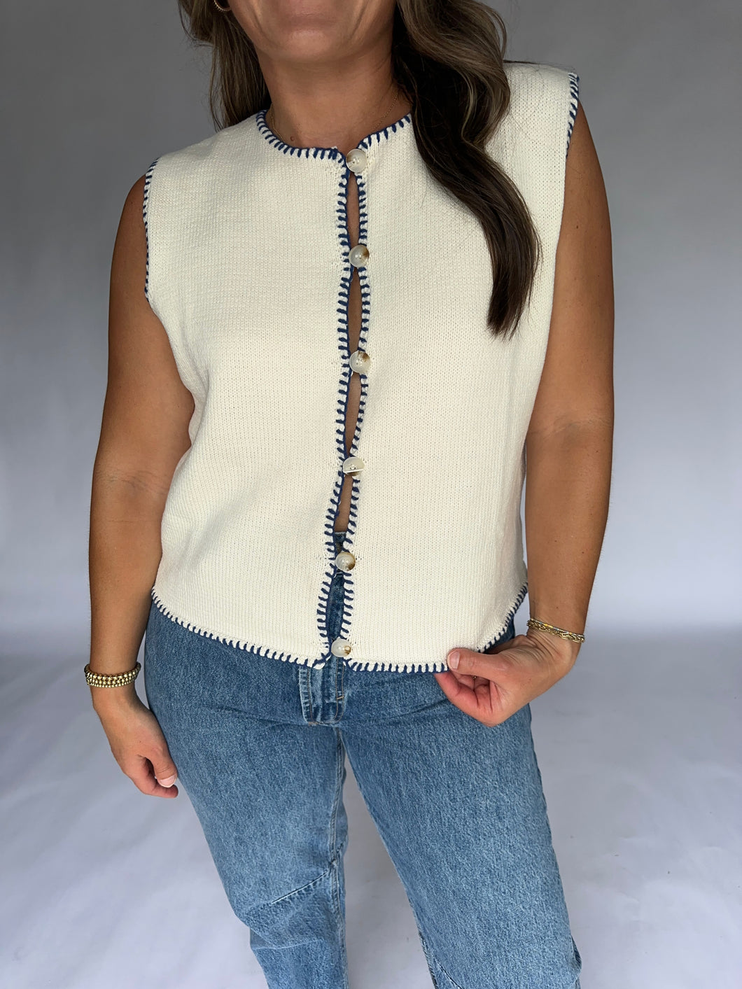 The Buttoned Bliss Top