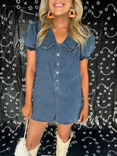 Load image into Gallery viewer, Jean Dream Romper

