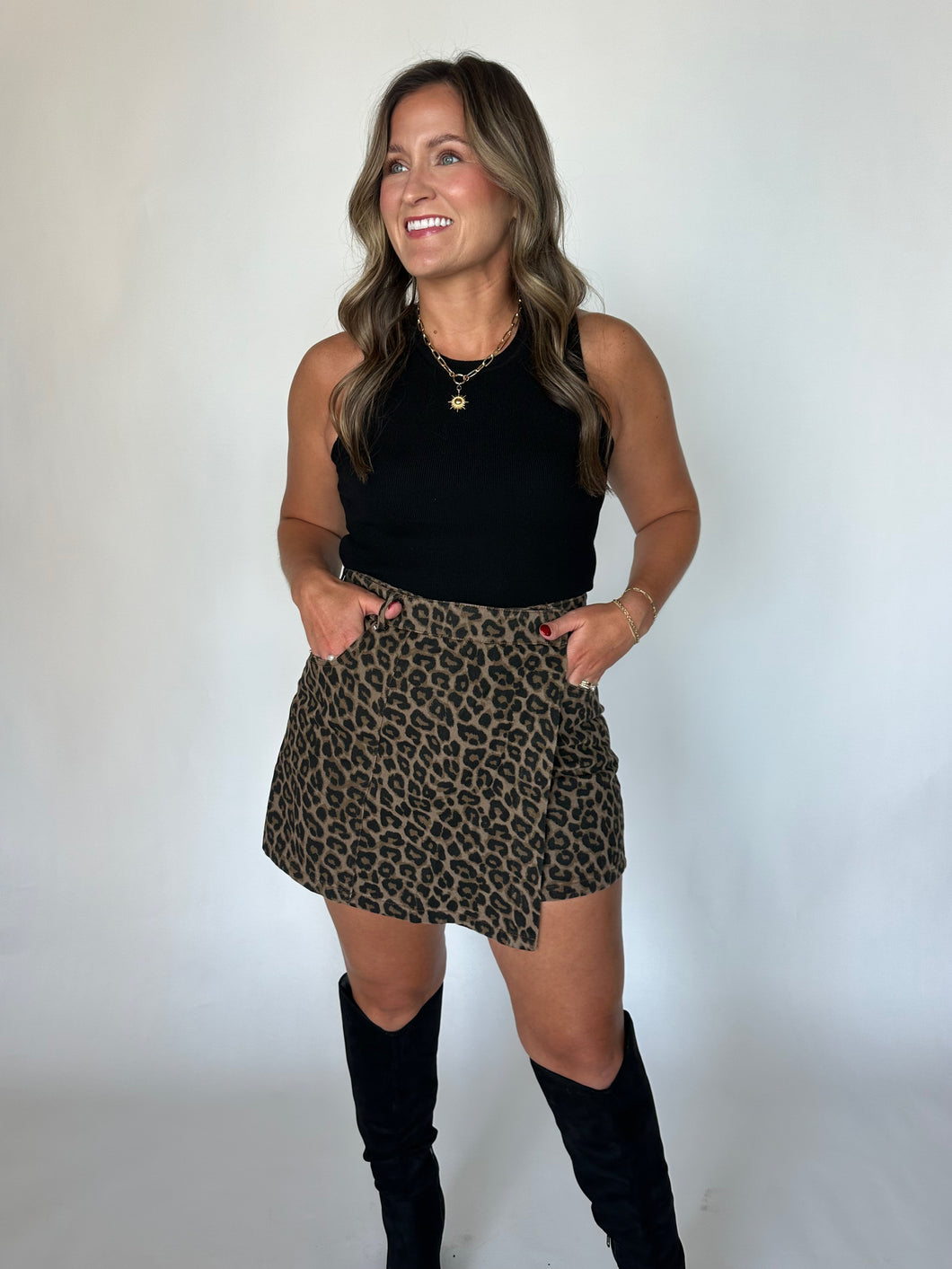 Cheetah Chic Skort