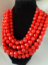 Load image into Gallery viewer, Agate Ball Bead Necklace
