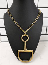 Load image into Gallery viewer, Large Horse Bit Necklace

