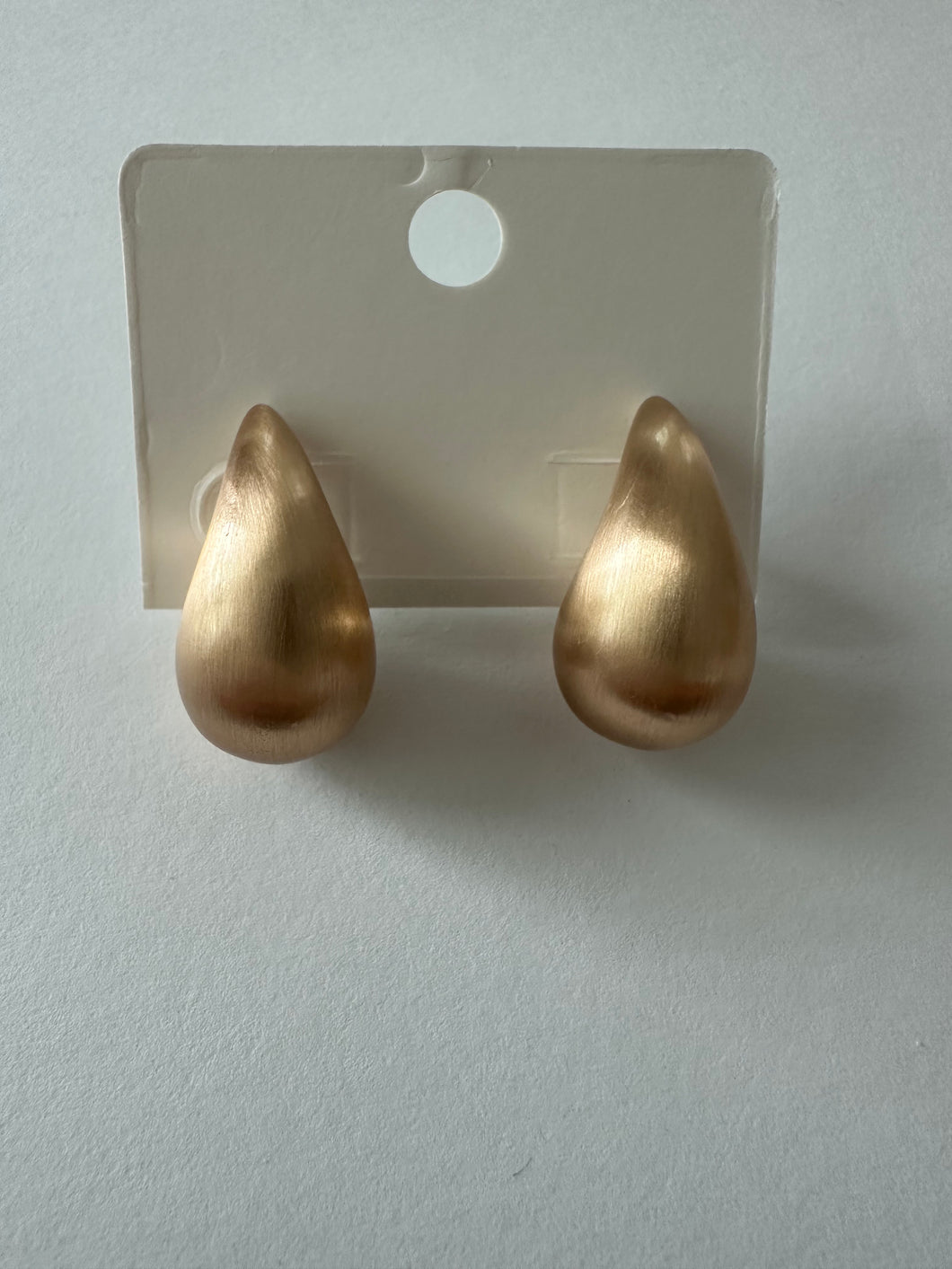 Gold TearDrop Earrings