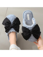 Load image into Gallery viewer, Bowknot House Slippers
