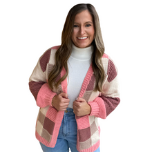 Load image into Gallery viewer, Pink Patch Cardigan
