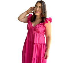 Load image into Gallery viewer, Pop Of Pink Dress
