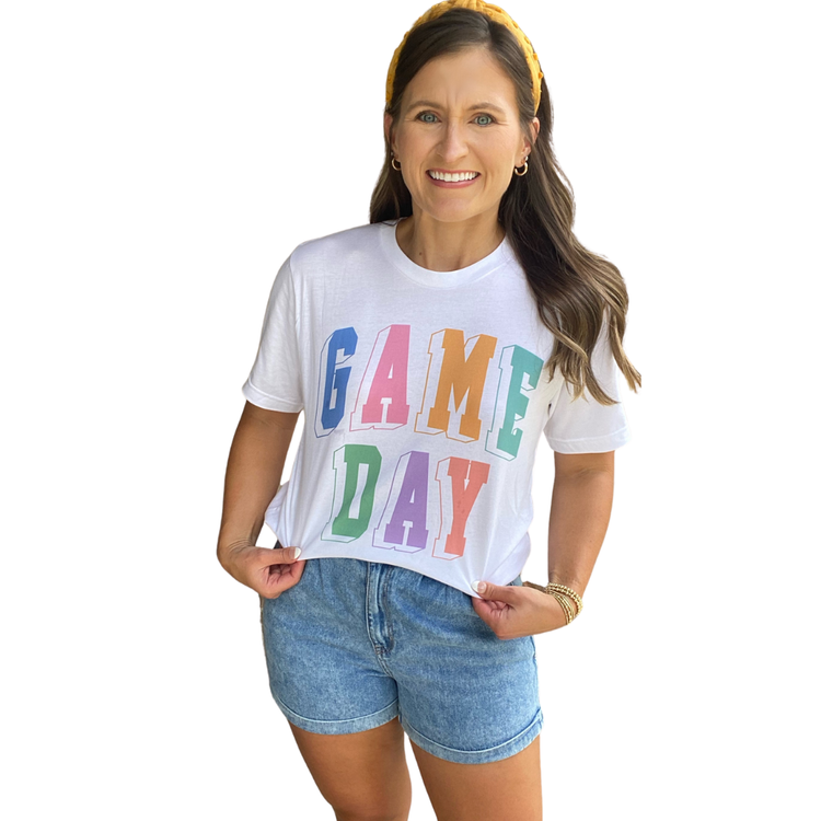 Over The Rainbow Game Day Tee